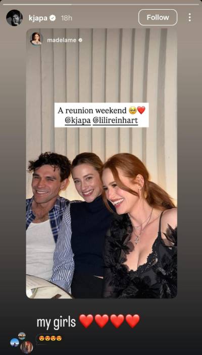 Riverdale cast reunites for Camila Mendes surprise engagement party