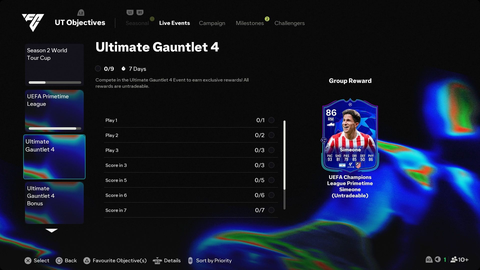 The objective (Image via EA Sports)